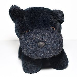 Vintage “Kilts” Black Scottie Stuffed Dog/Terrier